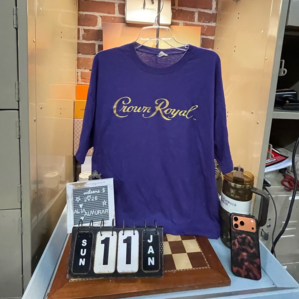 Crown Royal Purple Tee Adult